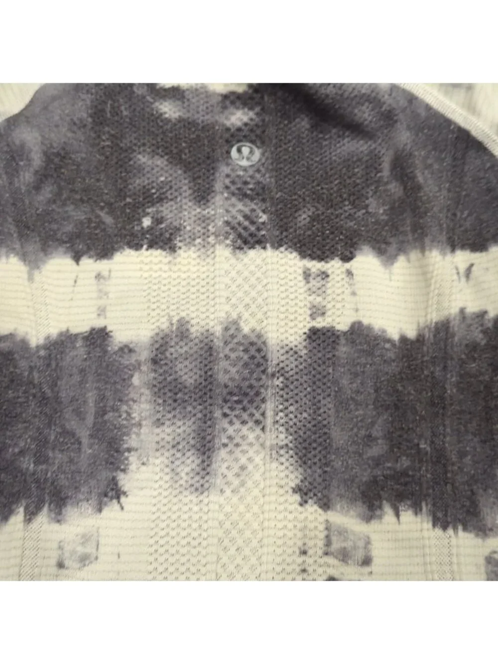 Lululemon Run: Swiftly Tech Short Sleeve Scoop *Tie Dye Heathered Black